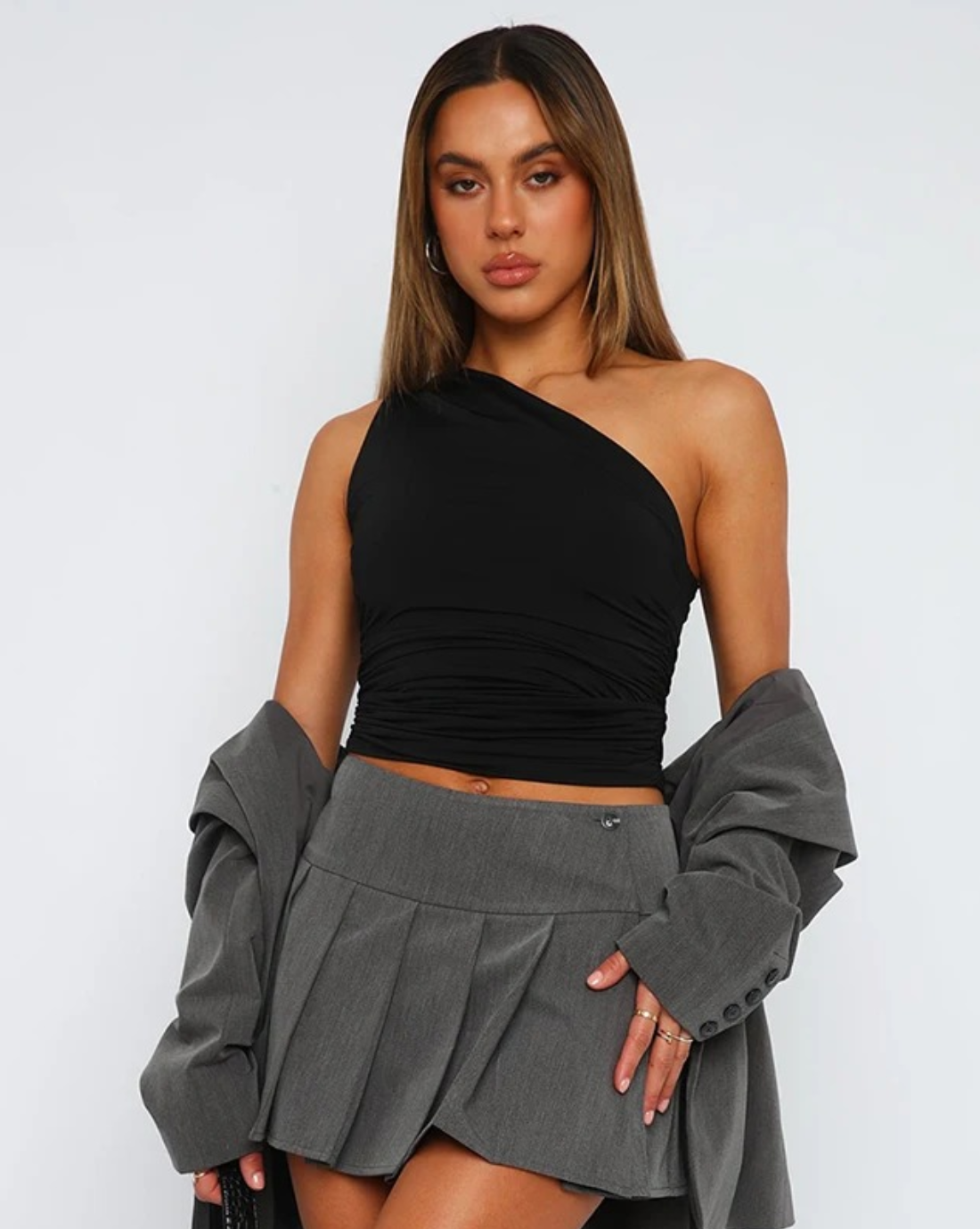 Top Bonbon à une épaule